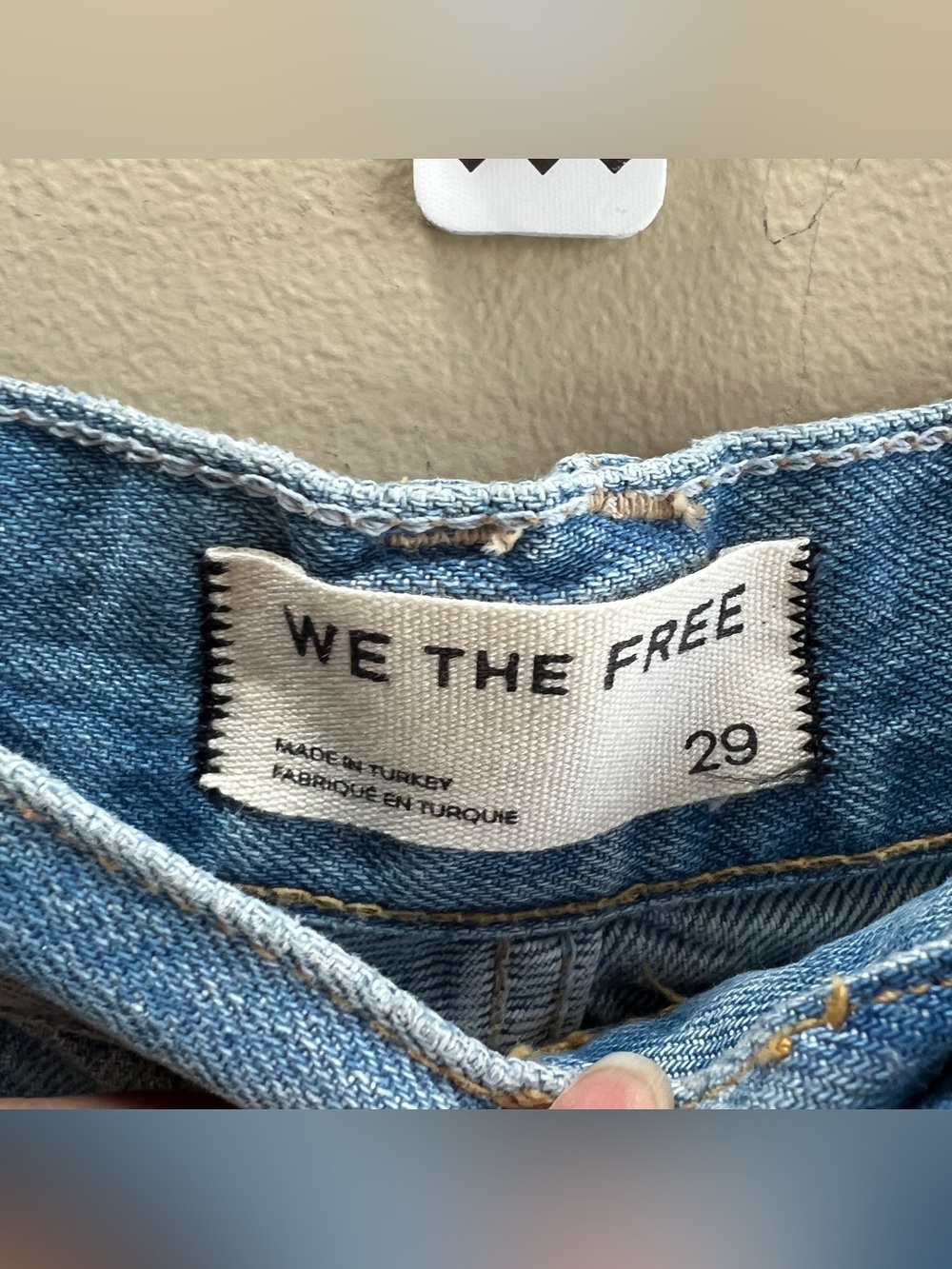 NEW Free People We The Free Montana Light Blue Denim Jeans - Size 29 - Picture 13 of 13